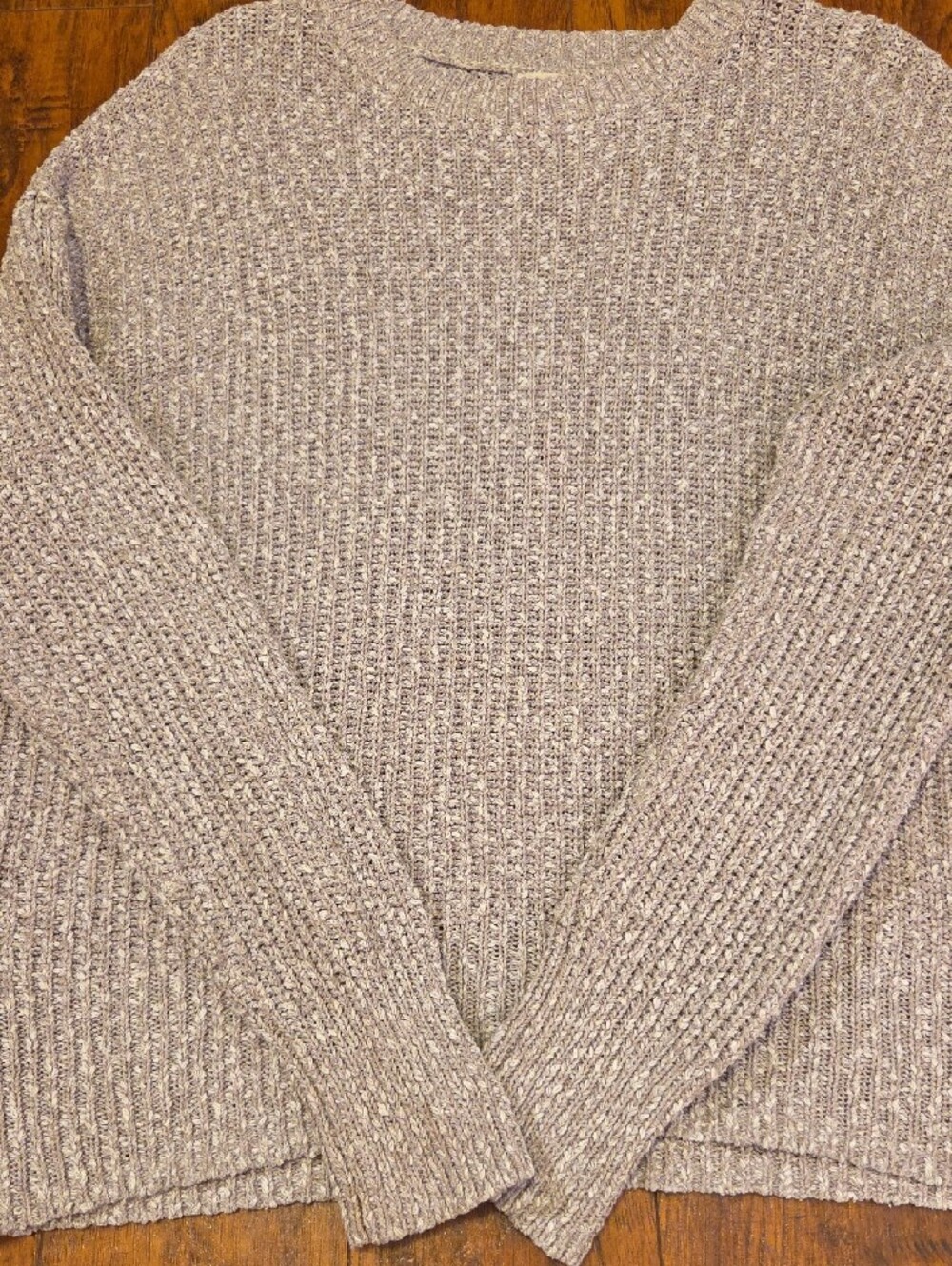Universal Thread Women's Crewneck Sweater - Taupe Beige - Picture 4 of 7